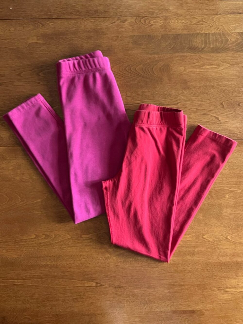 Primary pink and red play leggings 10